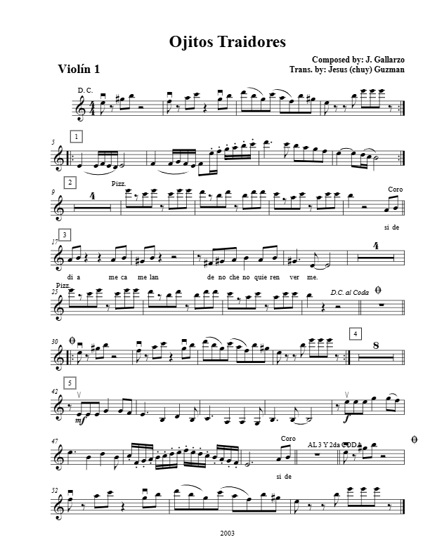 La imagen puede contener una previsualizacion de una partitura